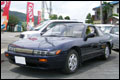 カークリーニング施工風景(日産シルビアS13)